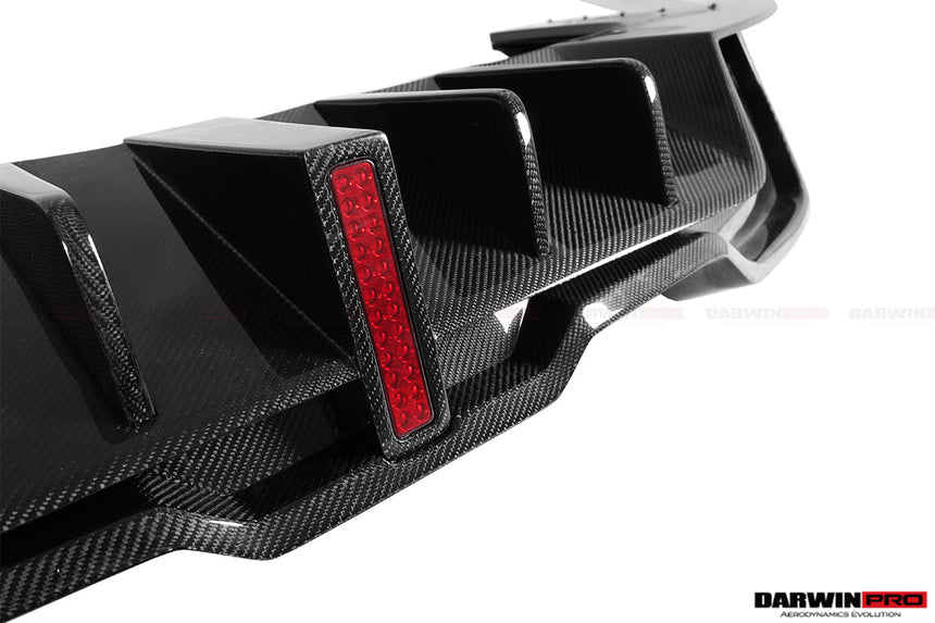 2019-2023 BMW 3 Series G20/G28 BKSS Style Carbon Fiber Rear Diffuser