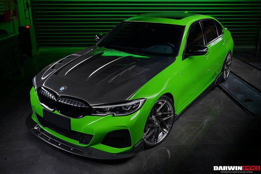 2019-2023 BMW 3 Series G20/G28 BKSS Style Carbon Fiber Front Lip