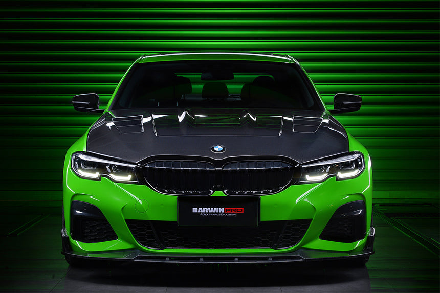 2019-2023 BMW 3 Series G20/G28 BKSS Style Carbon Fiber Front Lip