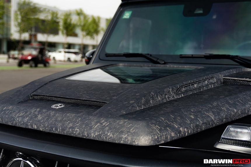 2019-2023 Mercedes Benz W464 G-Class G Wagon G500/G550/G63AMG IMP Performance Partial Carbon Fiber Hood