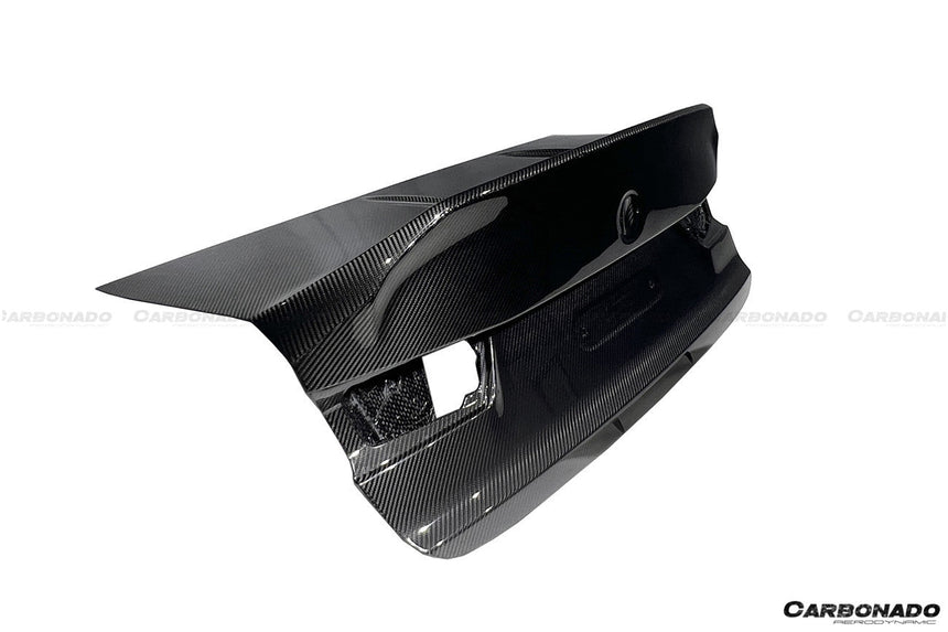2021-UP BMW M4 G82 Coupe Only CS Style Dry Double Carbon Fiber Trunk