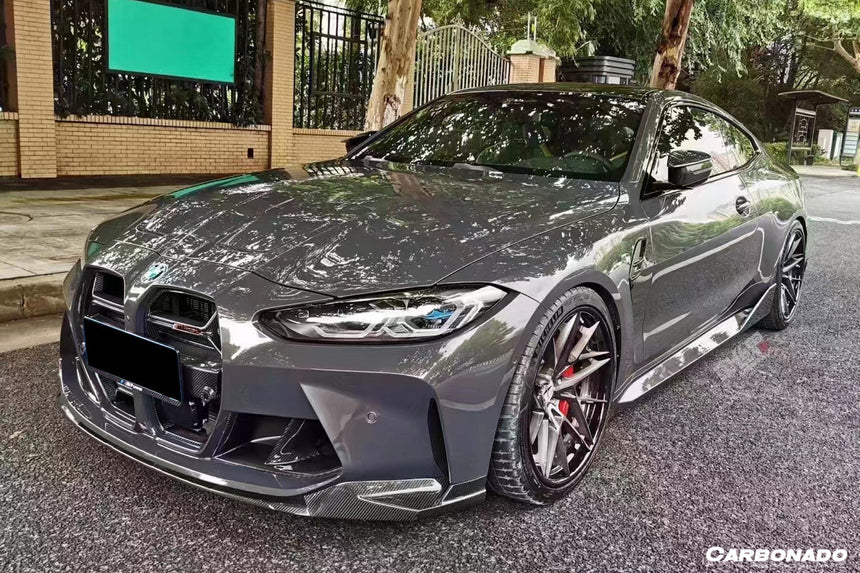 2021-UP BMW M3 G80 M4 G82/G83 CSL Style DRY Carbon Fiber Grill (FOR ACC CAR)