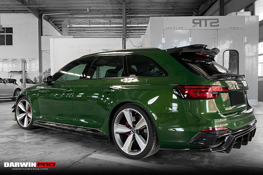 2017-2024 Audi RS4 B9 B9.5 & 2017-2019 S4 B9 BKSS Style Rear Decklid Spoiler