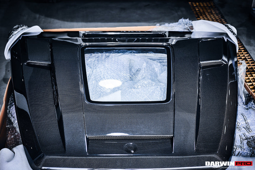 2019-2023 Mercedes Benz W464 G-Class G Wagon G500/G550/G63AMG IMP Performance Partial Carbon Fiber Hood