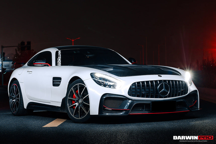 2017-2021 Mercedes Benz AMG GT/GTS/GTC IMP Performance Partial Carbon Fiber Front Bumper