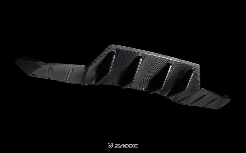 Lamborghini Huracan LP610 Dry Carbon Fiber Diffuser - Zacoe