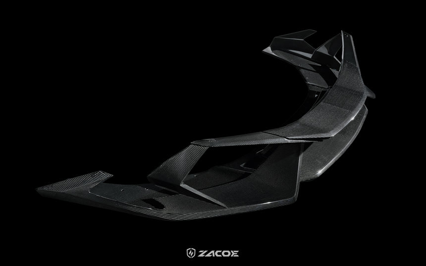 Lamborghini Huracan LP610 Dry Carbon Fiber Front Lip V1 - Zacoe
