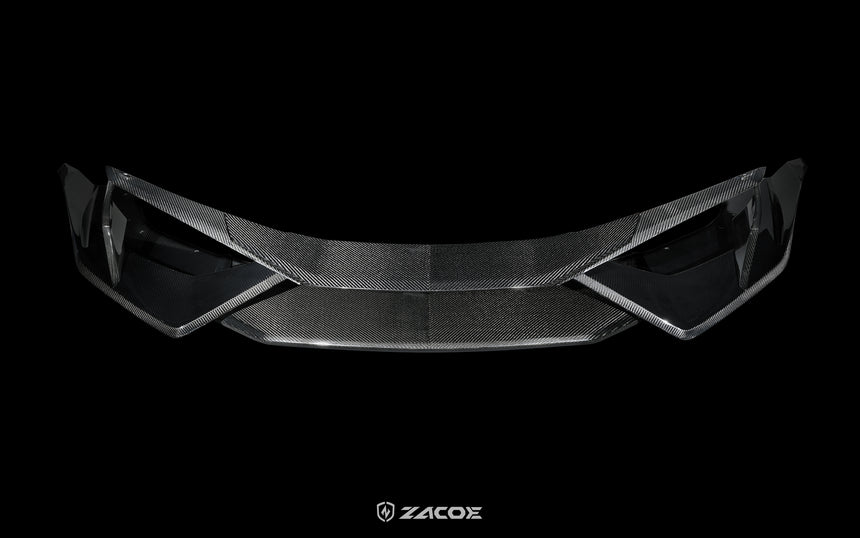 Lamborghini Huracan LP610 Dry Carbon Fiber Front Lip V1 - Zacoe