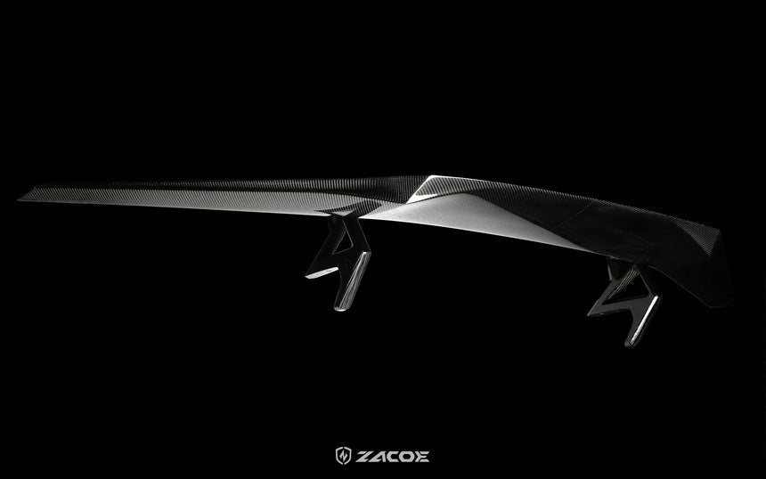 Lamborghini Huracan LP610 Dry Carbon Fiber Spoiler - Zacoe