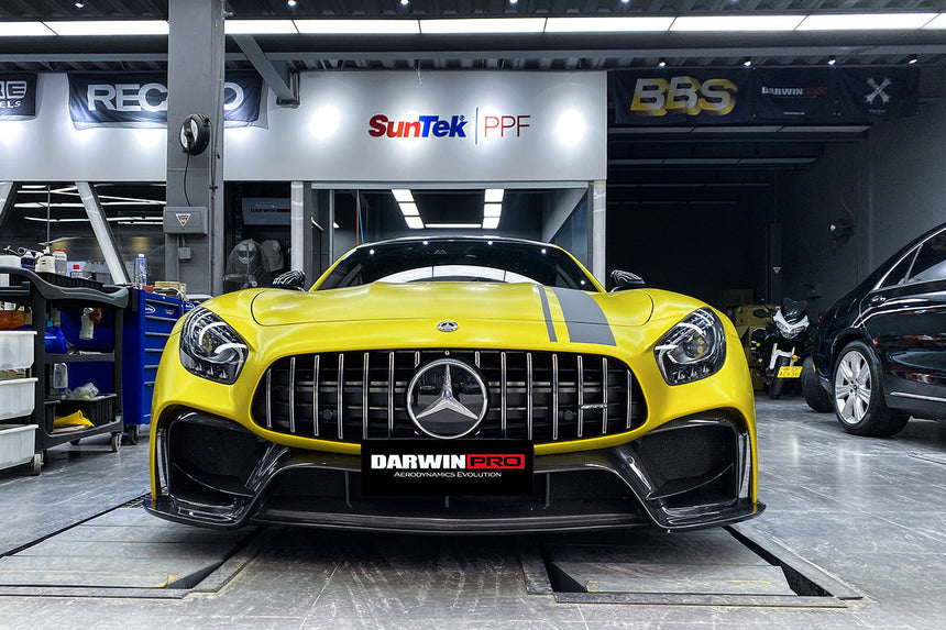 2017-2021 Mercedes Benz AMG GT/GTS/GTC IMP Performance Partial Carbon Fiber Front Bumper