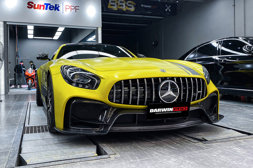 2017-2021 Mercedes Benz AMG GT/GTS/GTC IMP Performance Partial Carbon Fiber Front Bumper