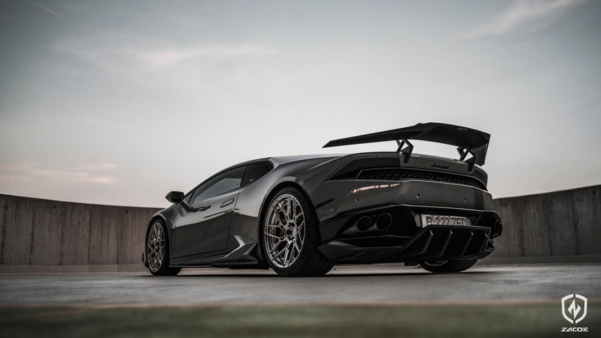Lamborghini Huracan LP610 Dry Carbon Fiber Diffuser - Zacoe