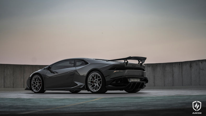 Lamborghini Huracan LP610 Dry Carbon Fiber Diffuser - Zacoe