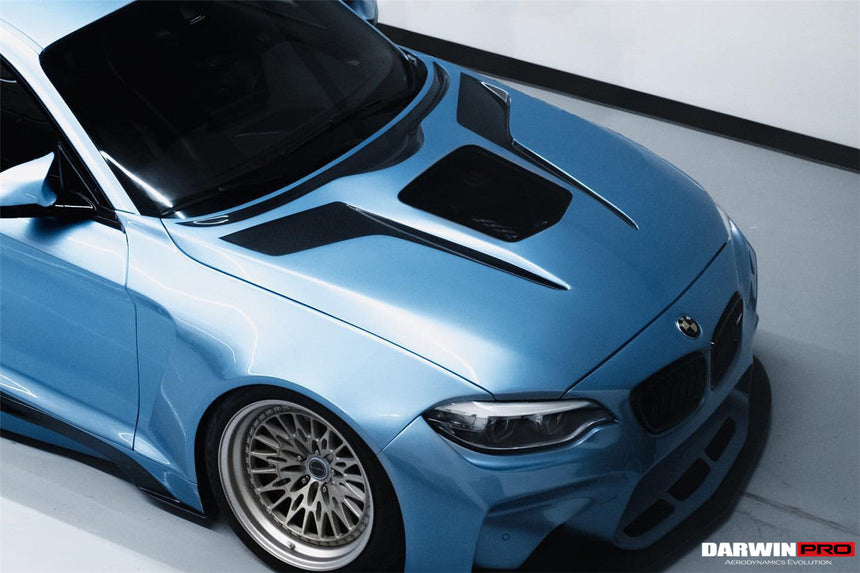 2016-2020 BMW M2 F87 VR Style Partial Carbon Fiber Wide Full Body kit