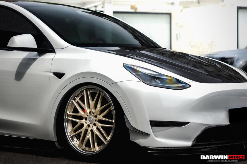 2020-2023 Tesla Model Y IMP Performance Carbon Fiber Front Canards