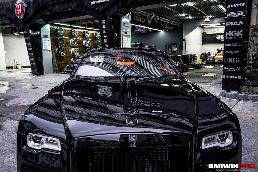 2016-2020 Rolls-Royce Wraith BKSS Style Partial Carbon Fiber Full Body Kit