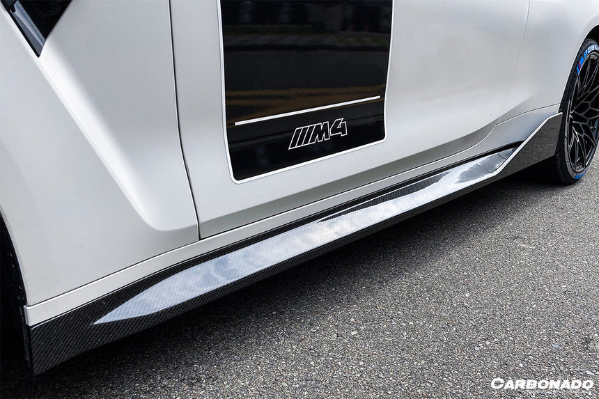 2021-UP BMW M4 G82/G83 MP Style Carbon Fiber Side Skirts