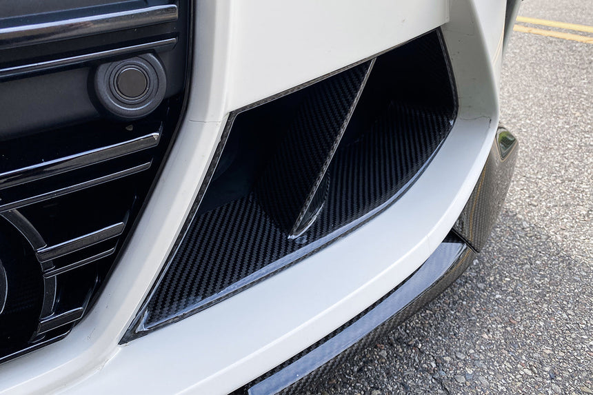 2021-UP BMW M3 G80 M4 G82/G83 MP Style Carbon Fiber Front Bumper Air Vents