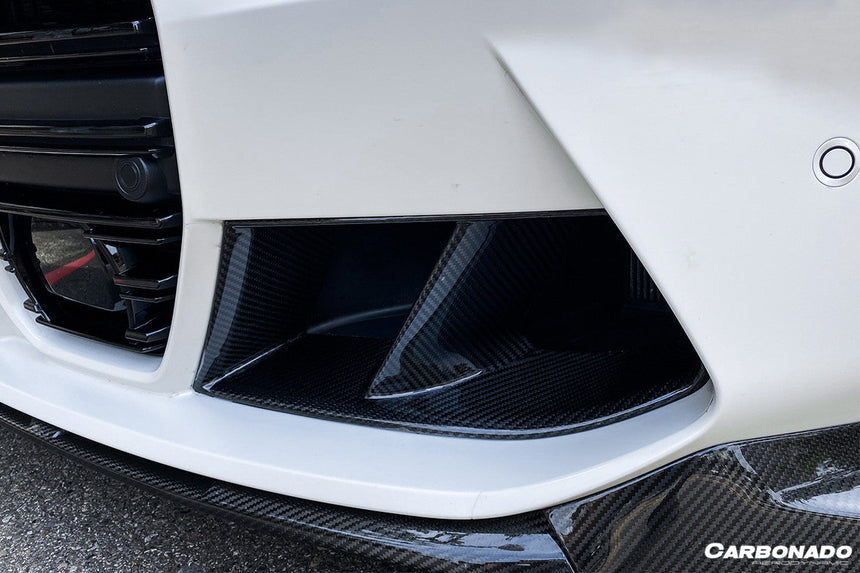 2021-UP BMW M3 G80 M4 G82/G83 MP Style Carbon Fiber Front Bumper Air Vents
