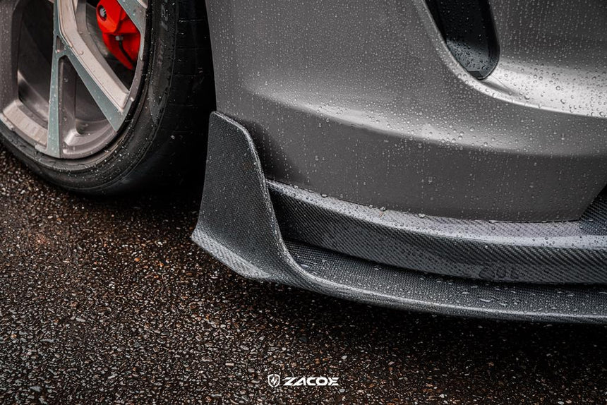 Porsche Taycan Dry Carbon Fiber Full Kit - Zacoe