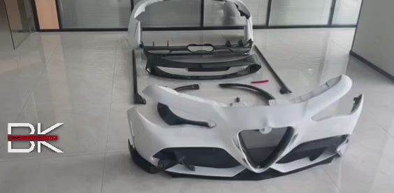Alfa Romeo guilia GTA Full Bodykit with Bonnet
