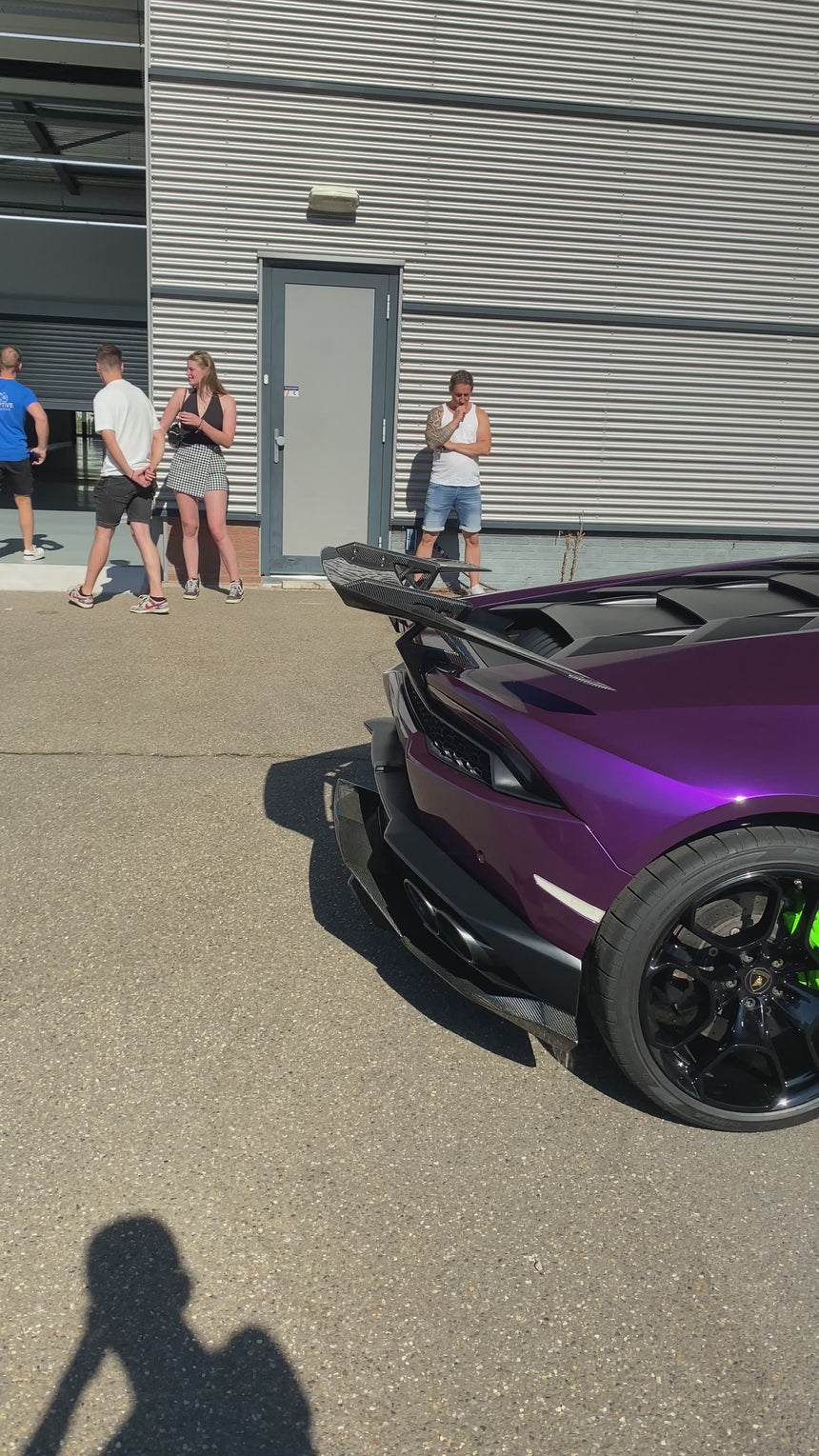 Lamborghini Huracan LP610 Dry Carbon Fiber Spoiler - Zacoe