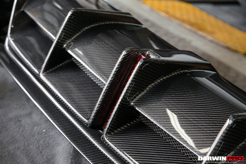 2017-2024 Audi RS4 B9 BKSS Style Rear Diffuser w/ Caps
