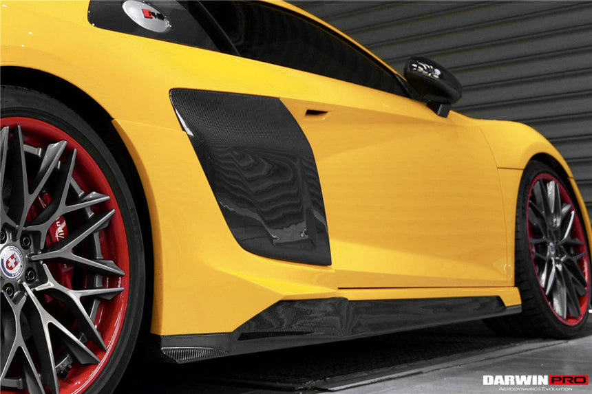 2016-2023 Audi R8 Coupe/Spyder iMPII Carbon Fiber Side Door Panel Blades