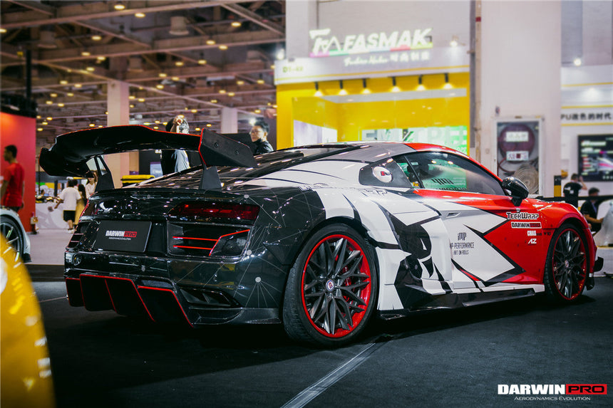 2016-2018 Audi R8 Coupe/Spyder iMPII Carbon Fiber Side Skirts Add on