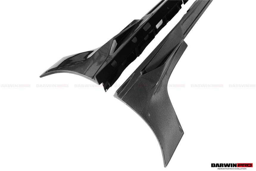 2016-2018 Audi R8 Coupe/Spyder iMPII Carbon Fiber Side Skirts Add on