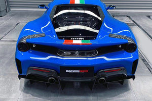 2018-2020 Ferrari 488 Pista Rear Bumper (Not including Diffuser)