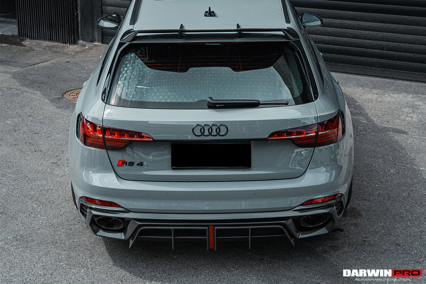 2017-2024 Audi RS4 B9/B9.5 S4 B9 BKSSII Style Roof Spoiler