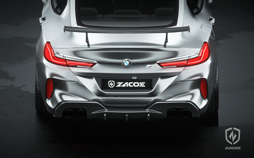 BMW M8 - F93 Dry Carbon Fiber Spoiler / Wing - Zacoe