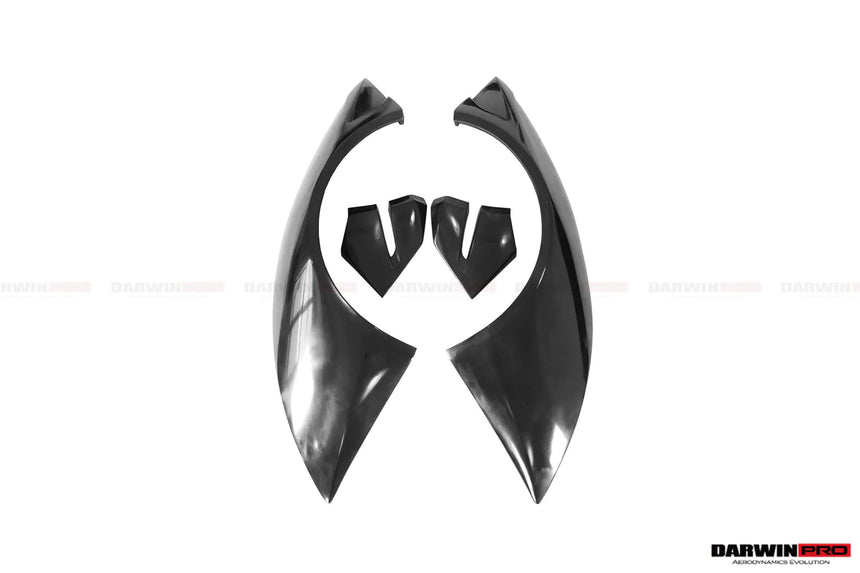 2015-2022 Lamborghini Huracan LP610/LP580/EVO BKSSII Style Rear Wide Fender Flare