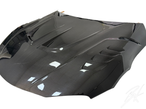 Toyota Supra Dry Carbon Fiber Hood (LB Style)