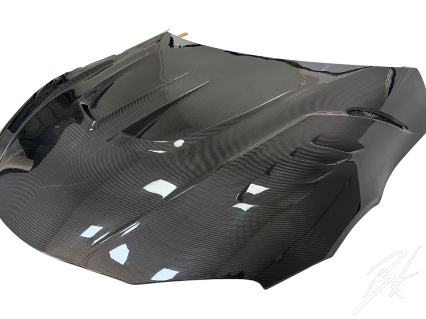Toyota Supra Dry Carbon Fiber Hood (LB Style)