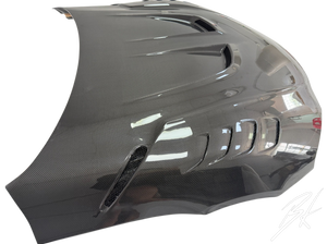 Toyota Supra Dry Carbon Fiber Hood (LB Style)