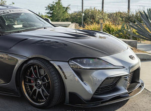 Toyota Supra Dry Carbon Fiber Hood (LB Style)