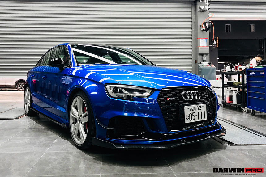 2019-2020 Audi RS3 BKSS Style Carbon Fiber Side Skirts