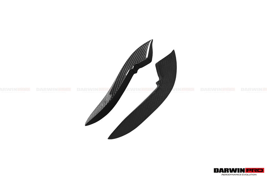 2019-2020 Audi RS3 BKSS Style Carbon Fiber Front Canards