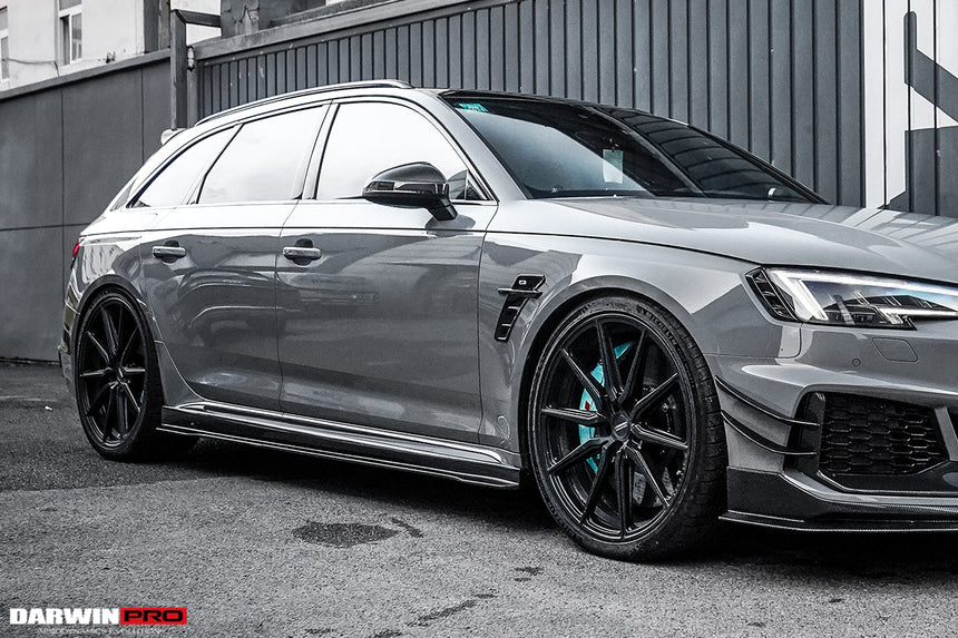 2017-2024 Audi RS4 B9 BKSS Style Side Skirts Under Board