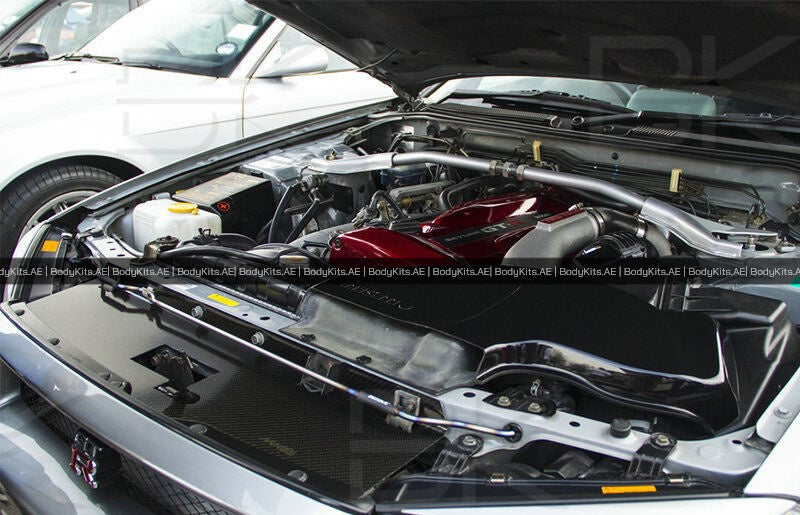 Nissan Skyline R34 1998-2005 GTR Carbon Fiber Cooling Slam Panel Engine