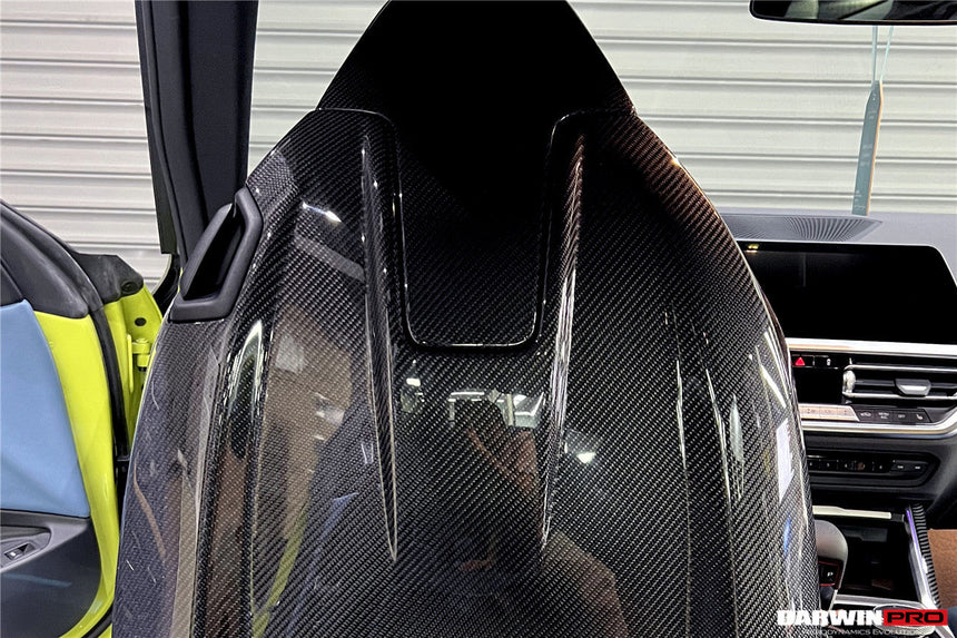 2021-UP BMW M4 G82/G83 Carbon Fiber Seat-Back Cover