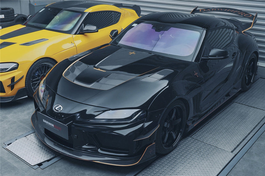 2019-UP Toyota GR Supra (J29/DB) A90 A91 BKSSII Style Part Carbon Fiber Full Wide Body Kit