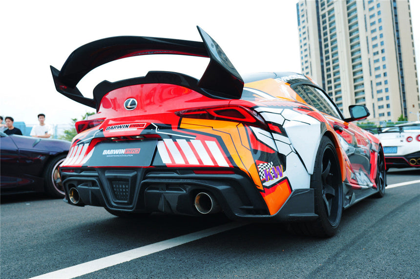 2019-UP Toyota GR Supra (J29/DB) A90 A91 BKSS Style Part Carbon Fiber Rear Bumper