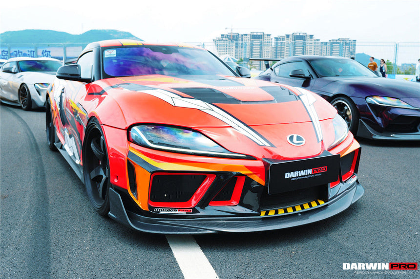 2019-UP Toyota GR Supra (J29/DB) A90 A91 BKSSII Style Carbon Fiber Hood