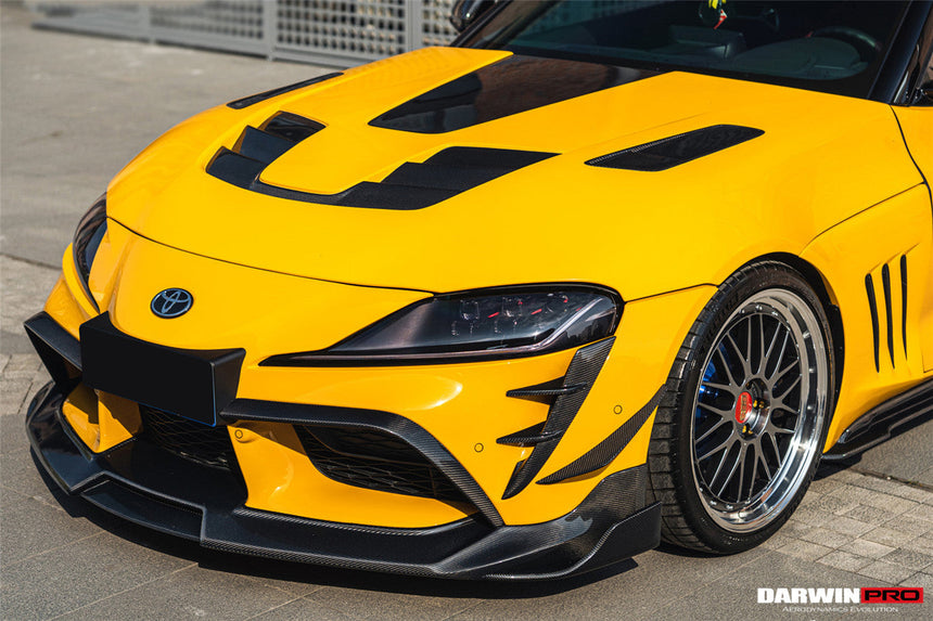 2019-UP Toyota GR Supra (J29/DB) A90 A91 BKSSII Style Carbon Fiber Hood