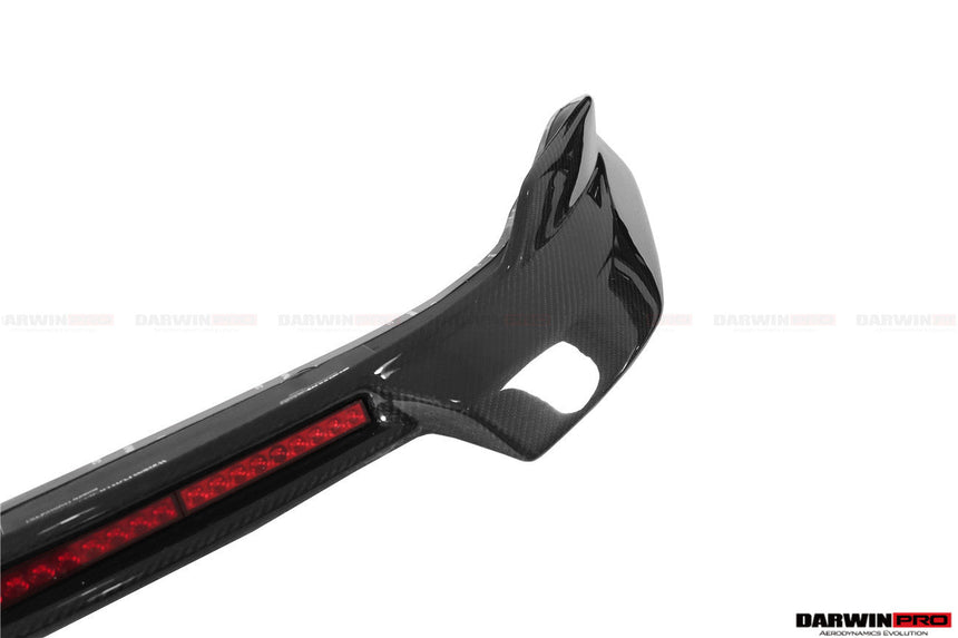 2019-UP Toyota GR Supra (J29/DB) A90 A91 BKSS Style Carbon Fiber Trunk Spoiler w/ LED Light