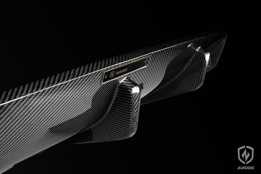 Porsche Taycan Dry Carbon Fiber Full Kit - Zacoe