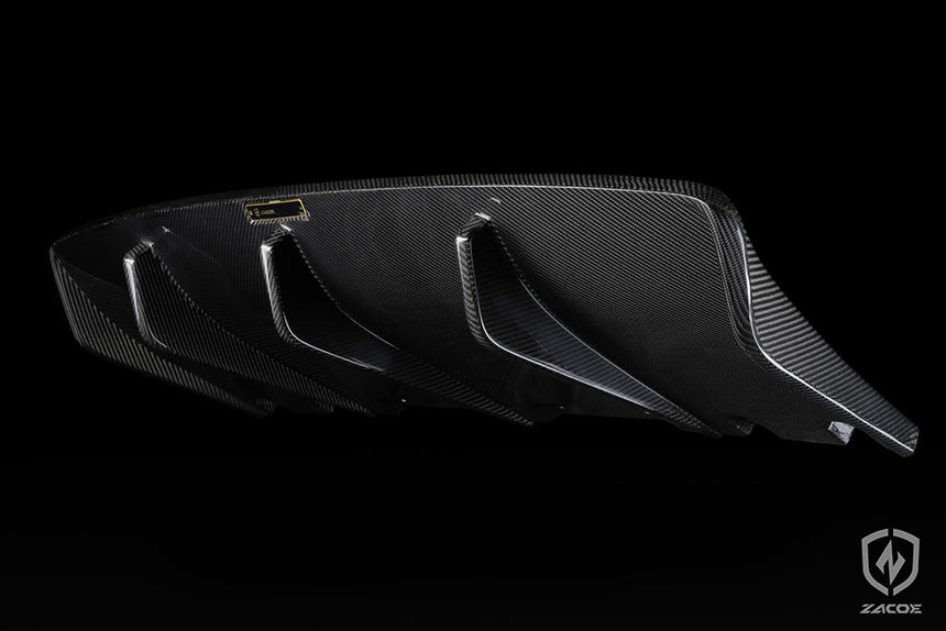 Porsche Taycan Dry Carbon Fiber Full Kit - Zacoe